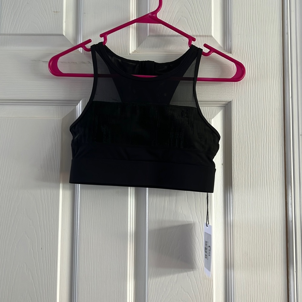 Black Minge all star bra zyia active